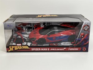AUTO OSOB MET JADA SPIDERMAN MCLARE 1 24 FIG WB6 2