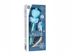 Magiczna różdżka + warkocz zestaw księżniczki BZP2160 1