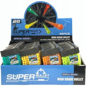 Kulki do pistoletu 36szt/disp G210061 81913 3