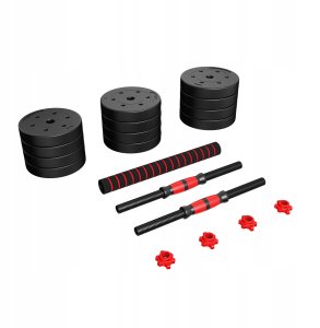 Hantle Athler Lion 2.0 Regulowane Sztanga 20Kg Zestaw Hantli 2X10Kg Gryf 6