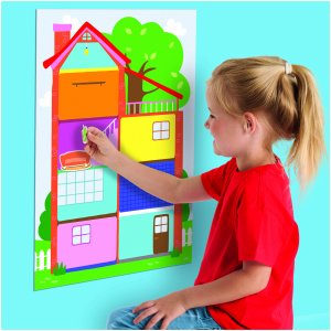 SES Mój pierwszy plakat z nakl.domek 14476 44760 3