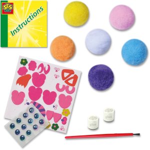 SES Zwierzątka z pomponami 14789 47891 2