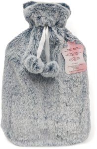 SHOPUJ.PL PLUSZOWY TERMOFOR GUMOWY MISIOWY POKROWIEC FUTERKO MIŚ OGRZEWACZ 2L SZARY 10