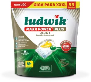 Kapsułki do zmywarek Ludwik Maxx Power Plus 95 szt 1