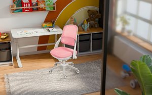 Fotel Obrotowy Dla Dzieci I Młodzieży Regulowany Mark Adler Junior 4.7 Pink 5