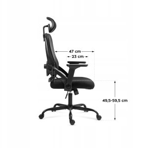 Krzesło biurowe Mark Adler Manager 2.9 Czarne 4