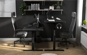 Biurko Elektryczne Regulowane 140 X 70 Cm Mark Adler Leader 7.4 Black 14