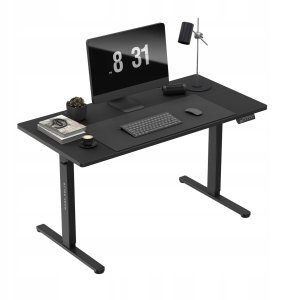 Biurko Elektryczne Regulowane 140 X 70 Cm Mark Adler Leader 7.4 Black 2