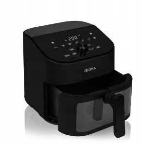 Frytkownica Beztłuszczowa Air Fryer Duża 6,5L1600W 10 Programów Xxl Mocna 2