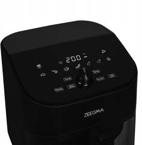 Frytkownica Beztłuszczowa Air Fryer Duża 6,5L1600W 10 Programów Xxl Mocna 3