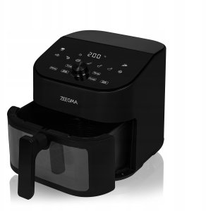 Frytkownica Beztłuszczowa Air Fryer Duża 6,5L1600W 10 Programów Xxl Mocna 5