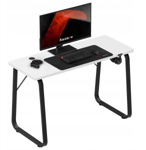 Biurko Gamingowe Komputerowe Huzaro Hero 1.5 White Dla Gracza 120Cm 1