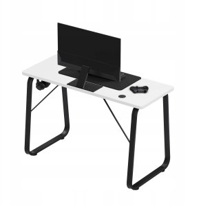 Biurko Gamingowe Komputerowe Huzaro Hero 1.5 White Dla Gracza 120Cm 2