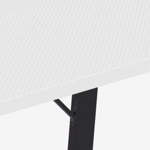 Biurko Gamingowe Komputerowe Huzaro Hero 1.5 White Dla Gracza 120Cm 10