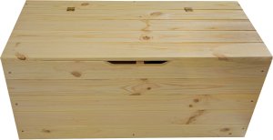 Skrzynia ogrodowa Stilista Drewniana skrzynia ogrodowa kufer 75x33x34 cm 88L 2