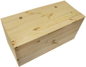 Skrzynia ogrodowa Stilista Drewniana skrzynia ogrodowa kufer 75x33x34 cm 88L 5