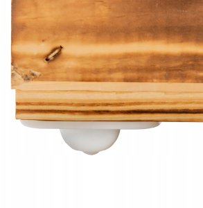 Skrzynia ogrodowa Atmosphera Skrzynka Szeroka 50x40xH30CM z Przegrodą na Kółkach 12