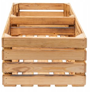 Skrzynia ogrodowa Atmosphera Skrzynka Szeroka 50x40xH30CM z Przegrodą na Kółkach 7