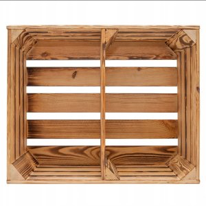 Skrzynia ogrodowa Atmosphera Skrzynka Szeroka 50x40xH30CM z Przegrodą na Kółkach 9