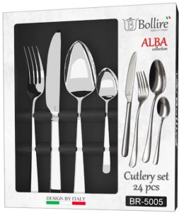 Bollire stalo įrankių rinkinys Alba, 24 vnt. 2