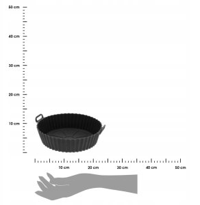 Tristar Silikonowy koszyk do frytkownicy beztłuszczowej 20,5 cm 3