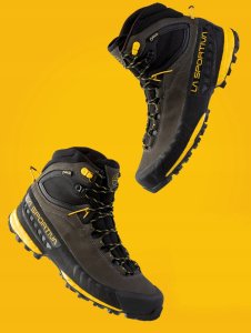 Buty podejściowe La Sportiva TX5 GTX - yellow/carbon 9