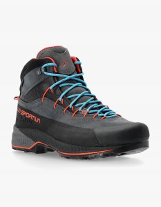 Buty podejściowe La Sportiva TX4 Evo Mid GTX - carbon/cherry tomato 3
