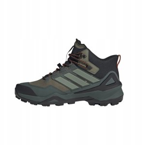 Buty trekkingowe wysokie adidas TERREX Skychaser Mid GTX - olistr/silgrn/cblack 13