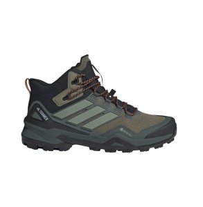 Buty trekkingowe wysokie adidas TERREX Skychaser Mid GTX - olistr/silgrn/cblack 10