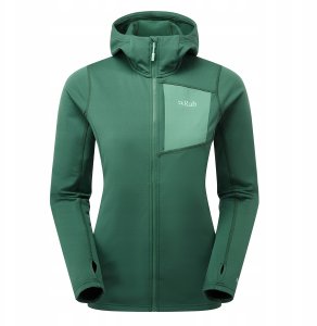 Bluza superflux hoody women-green slate-12 (m) RAB 1