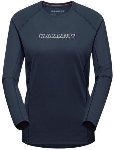 Bluza damska Mammut Selun FL Longsleeve Logo - marine 1