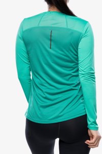 Bluza damska Inov-8 Performance Long Sleeve - aqua/dark aqua 1