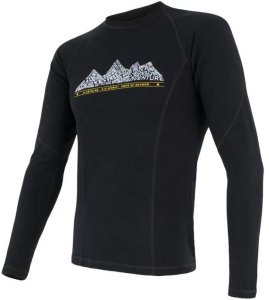 Bluza Sensor Merino DF Tee L/S - black adventure 1