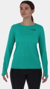Bluza damska Inov-8 Performance Long Sleeve - aqua/dark aqua 1
