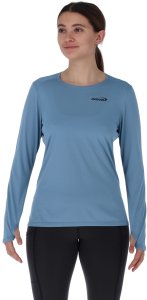 Bluza do biegania damska Inov-8 Performance Long Sleeve - blue grey/slate 1