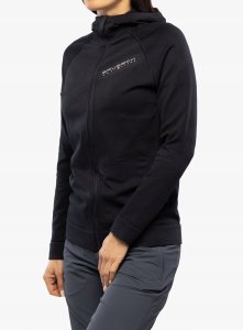 Bluza rozpinana damska Brubeck Thermo Wool by Pustelnik - black 3