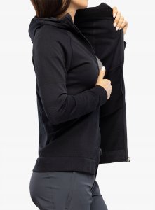 Bluza rozpinana damska Brubeck Thermo Wool by Pustelnik - black 6