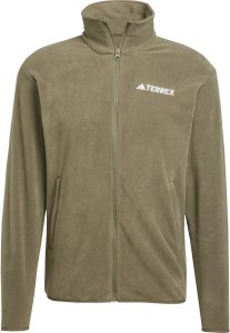 Bluza polarowa adidas TERREX Multi Essentials Full Zip Fleece Jacket - olive strata 1