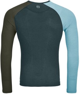 Bielizna termoaktywna Ortovox 120 Comp Light Long Sleeve - dark arctic grey 1