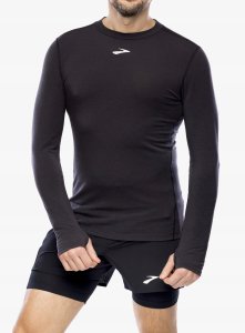 Bluza biegowa Brooks High Point Long Sleeve - black 7