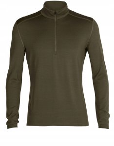 Bluza termoaktywna Icebreaker 260 Tech L/S Half Zip - loden 1