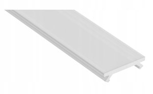 LUMINES Klosz do Profilu SLIM PMMA Mleczny Meblowy 1M Wciskany od Góry 1
