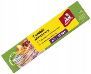 JAN NIEZBĘDNY Torebki strunowe (podwójne zamknięcie) Mix - 25 sztuk 1