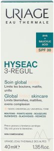 URIAGE_Hyseac 3-Regul Global Tinted Care kompleksowa pielęgnacja tonizująca przeciw niedoskonałościom skóry SPF30 40ml 3