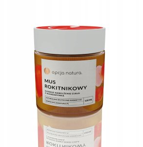 OPCJA NATURA_Mus Rokitnikowy słodkie nawilżanie ciała 120ml 1