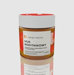 OPCJA NATURA_Mus Rokitnikowy słodkie nawilżanie ciała 120ml 2