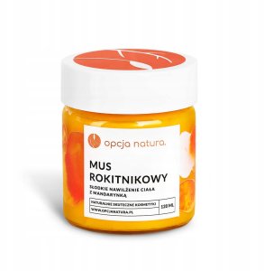 OPCJA NATURA_Mus Rokitnikowy słodkie nawilżanie ciała 120ml 3