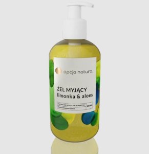 Benton OPCJA NATURA Żel myjący Limonka i Aloes 250ml 2