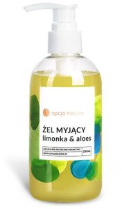 Benton OPCJA NATURA Żel myjący Limonka i Aloes 250ml 4