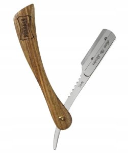 Senojo karinio stiliaus skustuvas keičiamais ašmenimis Proraso Shavette Razor 1 vnt. 1